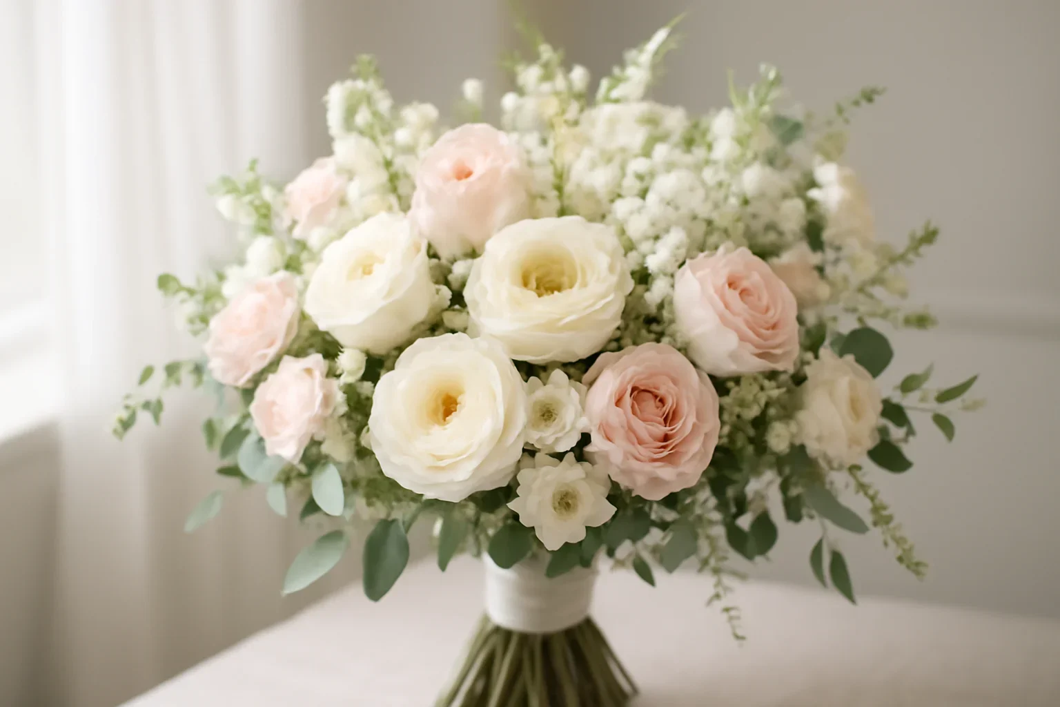 Best In-Season Wedding Flowers for a Florida Spring Wedding floral design detail for a Tampa wedding