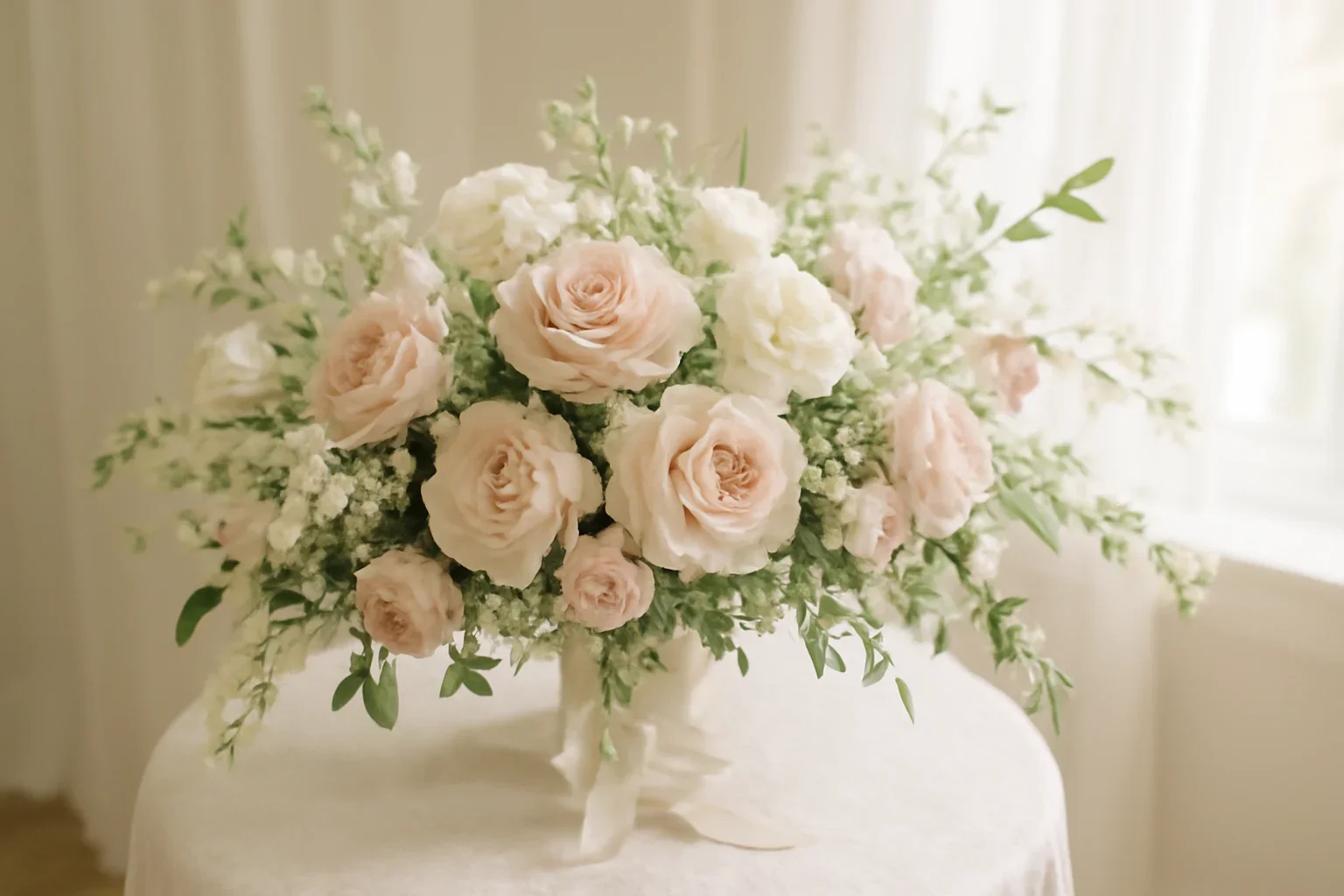 How to Share a Pinterest Board With Your Florist floral design detail for a Tampa wedding