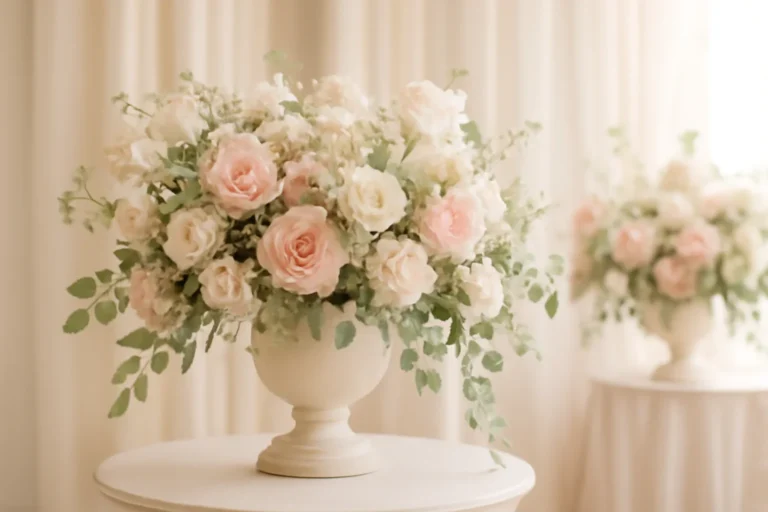 Questions to Ask Before Hiring a Wedding Florist floral design detail for a Tampa wedding
