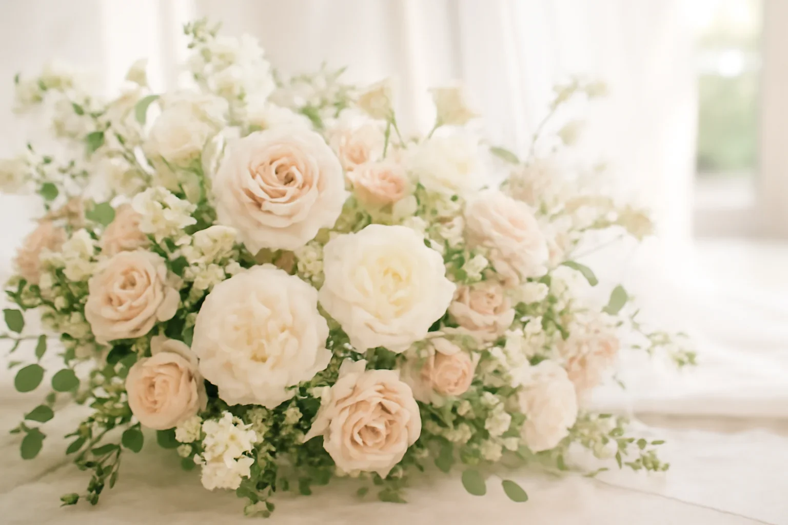 When to Book Your Wedding Florist in Florida floral design detail for a Tampa wedding