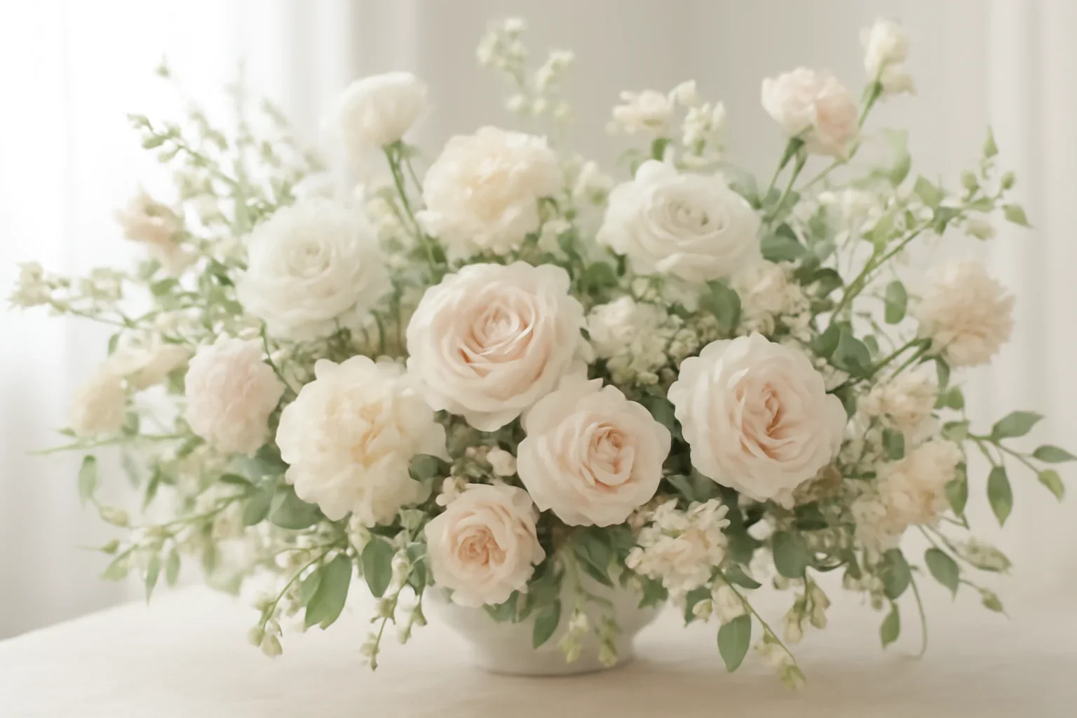 Seasonal Flower Planning floral design detail for a Tampa wedding
