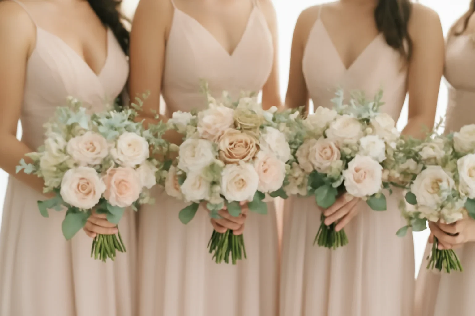 Bridal Party Flowers floral design detail for a Tampa wedding