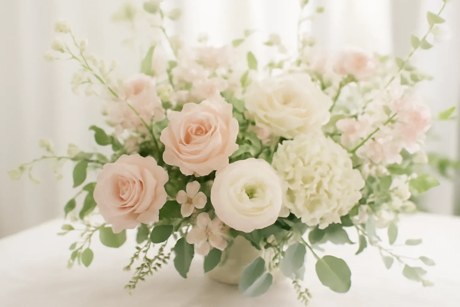 Flower Substitution Policy floral design detail for a Tampa wedding